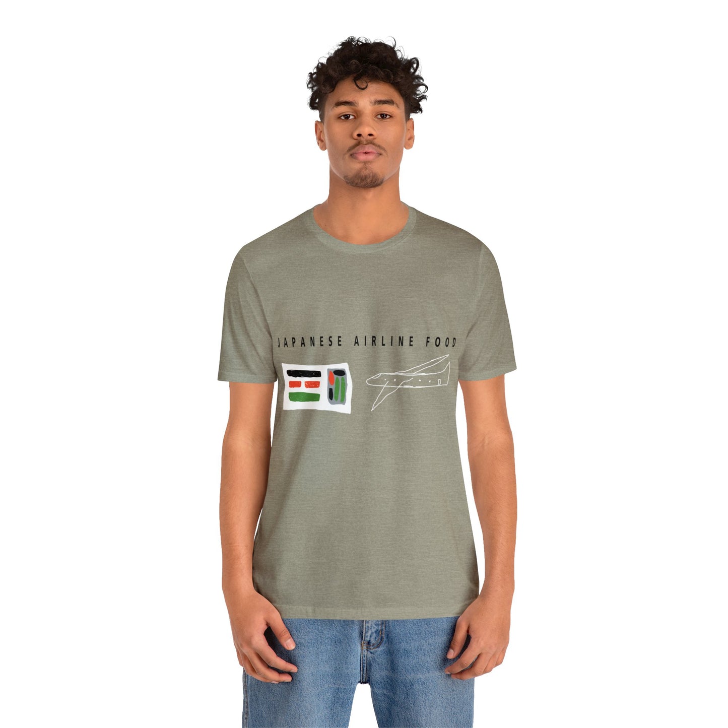 JAPANESE AIRLINE FOOD - Unisex Jersey Short Sleeve Tee
