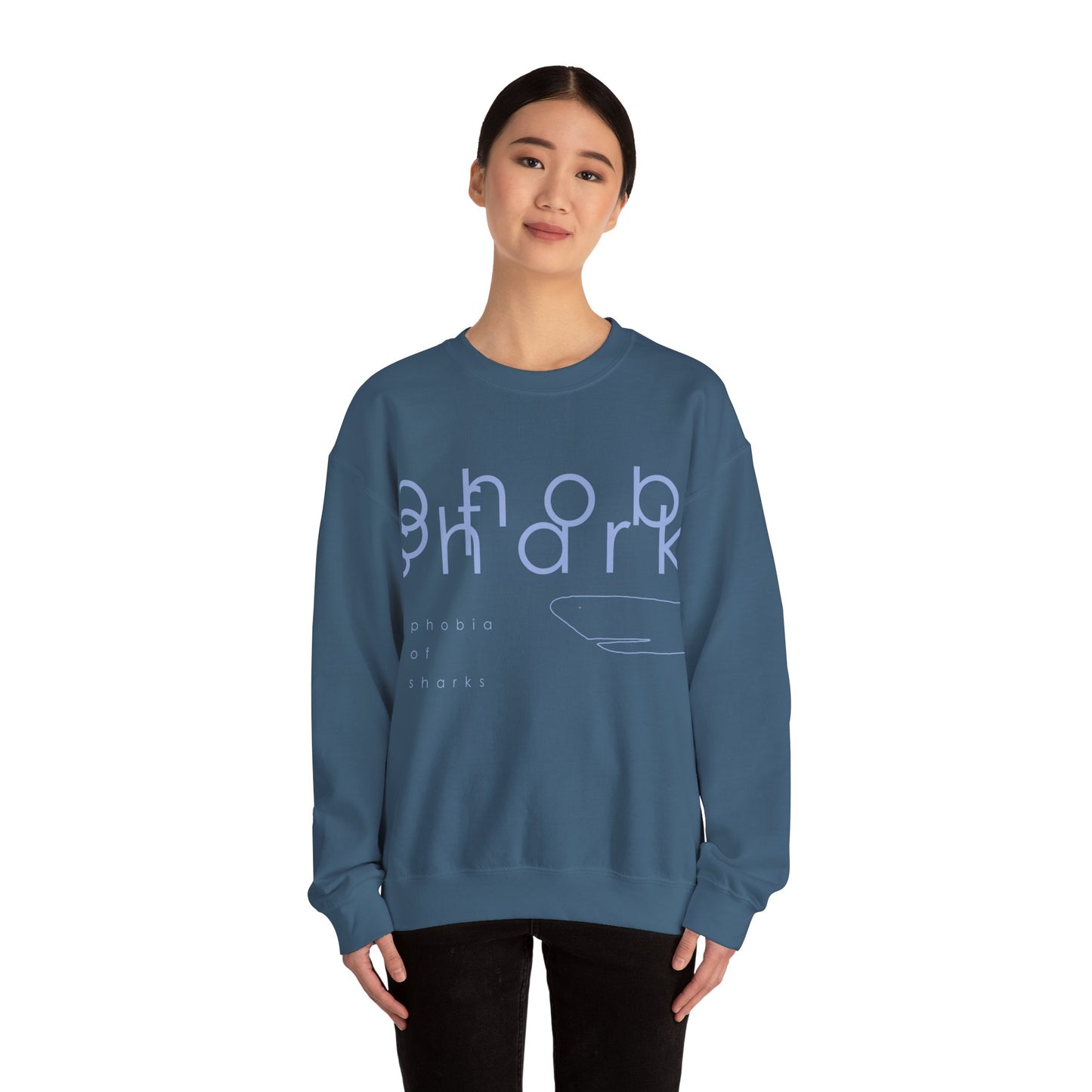 PHOBIA OF SHARKS - Crewneck Sweatshirt