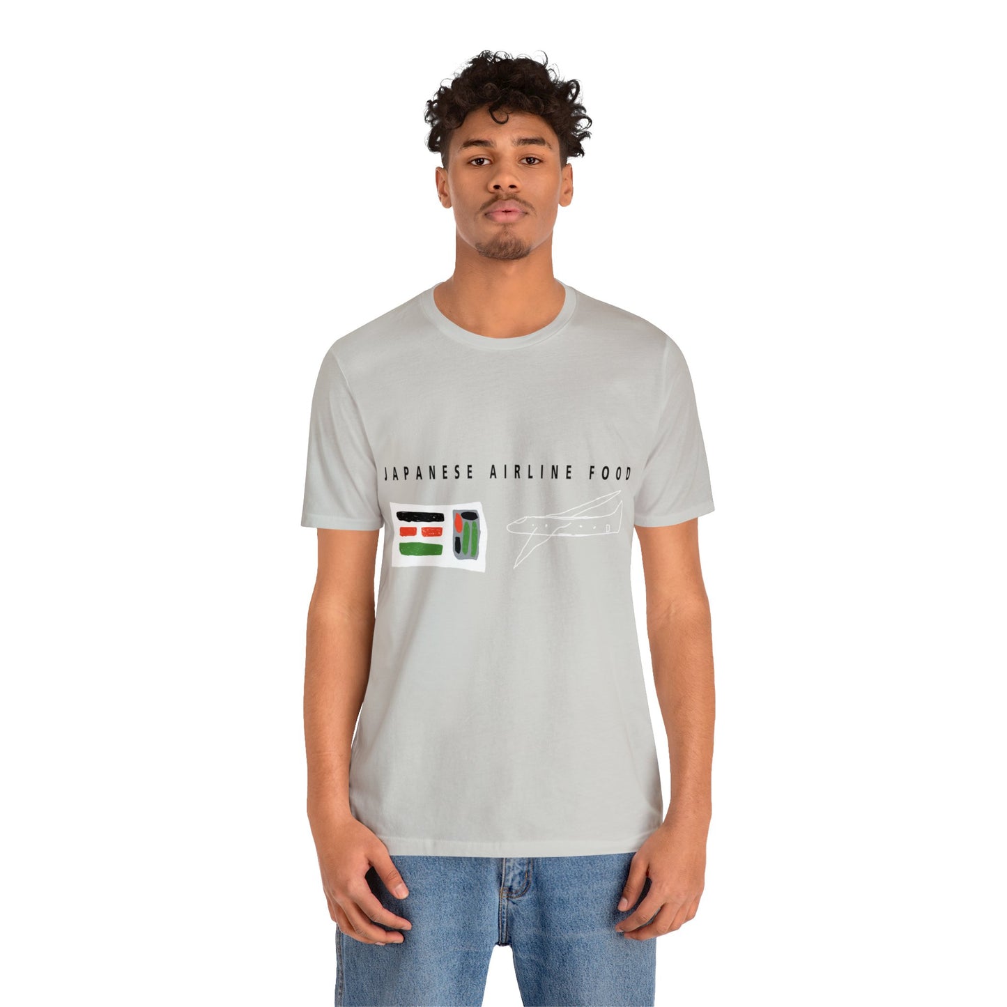 JAPANESE AIRLINE FOOD - Unisex Jersey Short Sleeve Tee