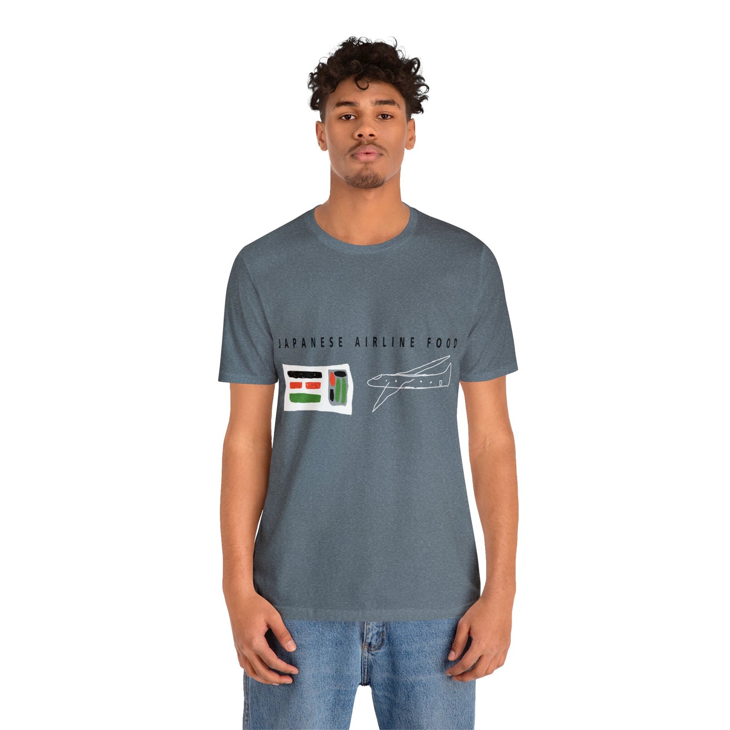 JAPANESE AIRLINE FOOD - Unisex Jersey Short Sleeve Tee