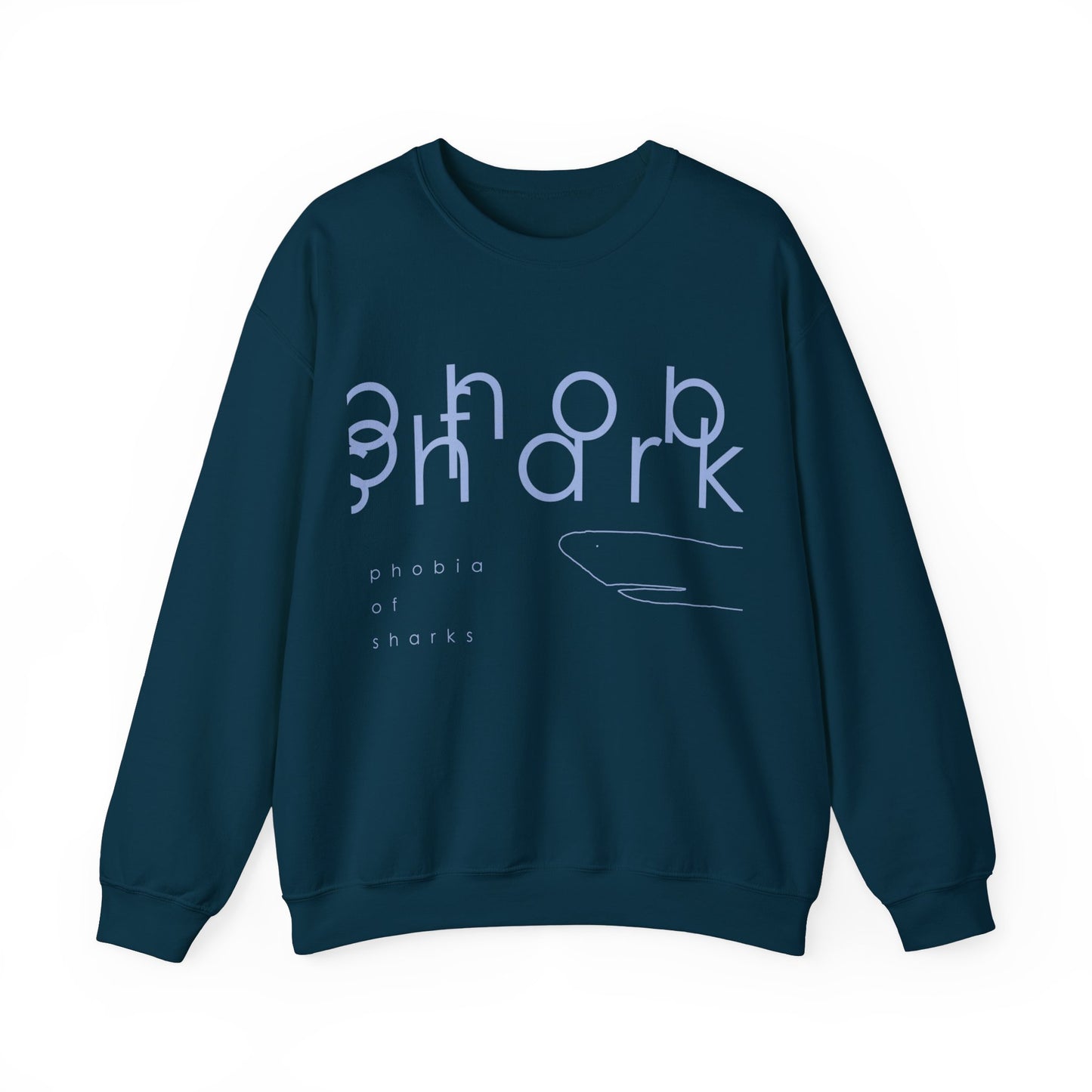 PHOBIA OF SHARKS - Crewneck Sweatshirt