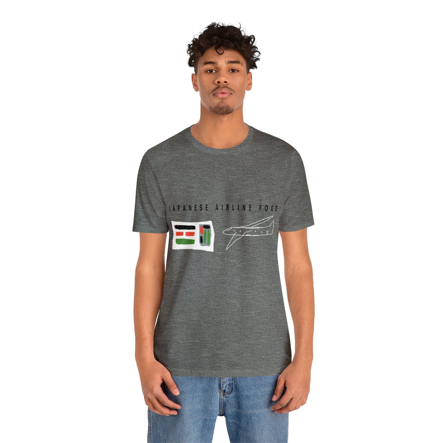 JAPANESE AIRLINE FOOD - Unisex Jersey Short Sleeve Tee