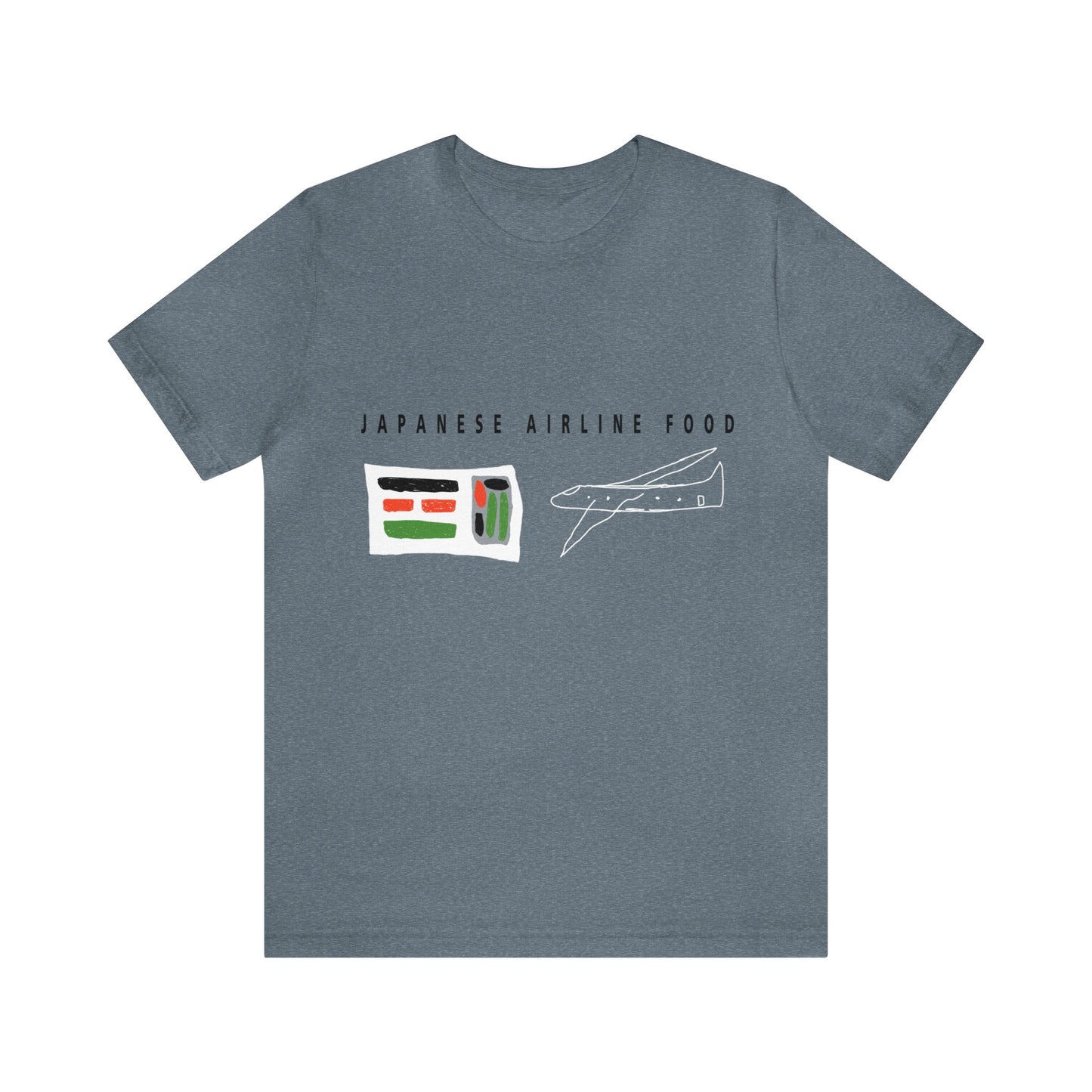 JAPANESE AIRLINE FOOD - Unisex Jersey Short Sleeve Tee