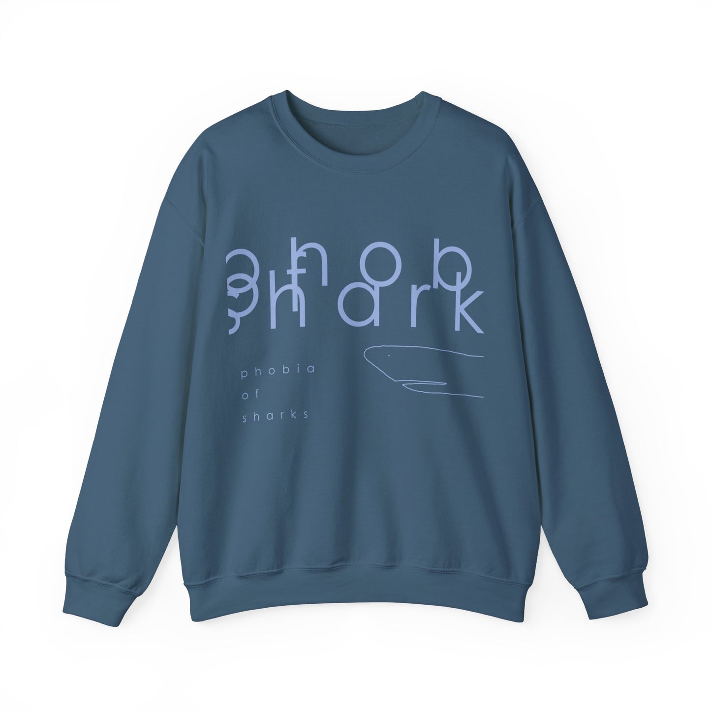 PHOBIA OF SHARKS - Crewneck Sweatshirt
