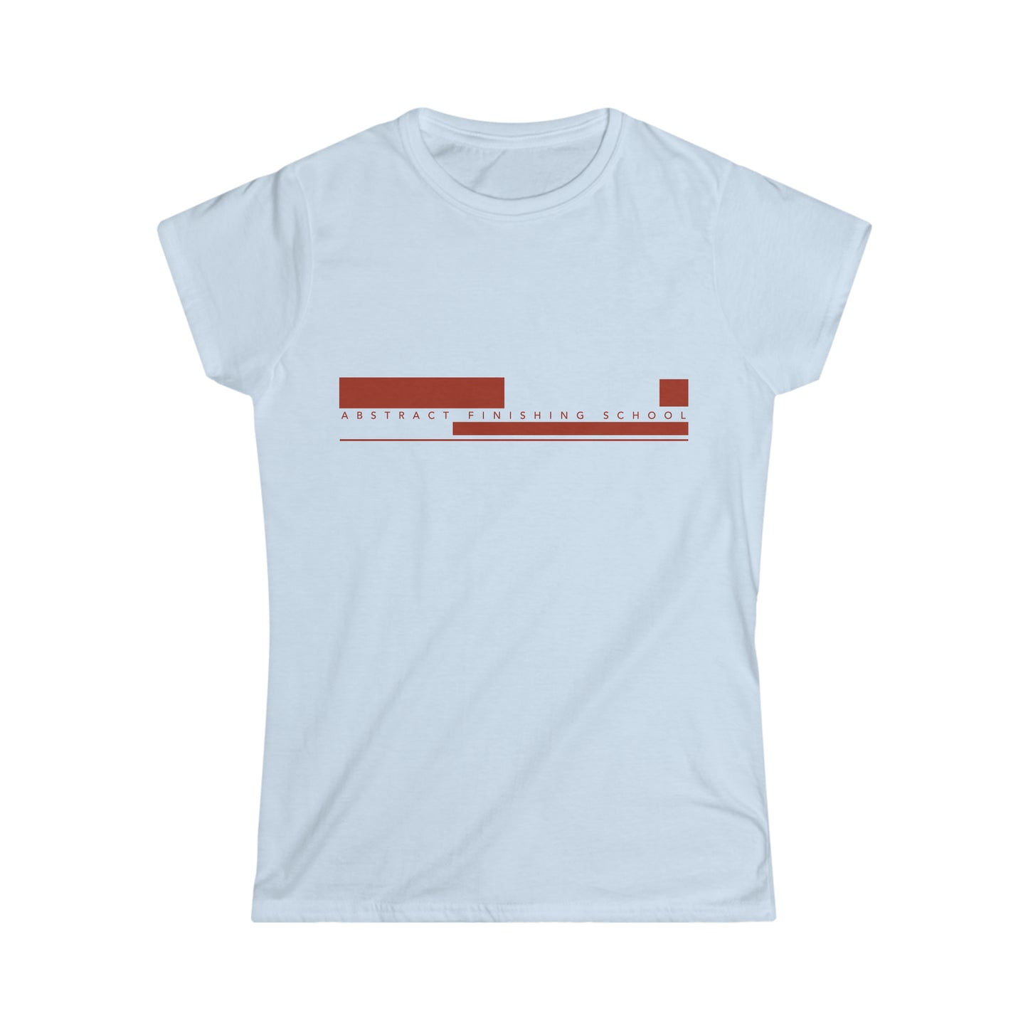 ABSTRACT FINISHING SCHOOL - Women's Softstyle Tee